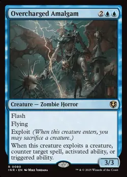 Overcharged Amalgam Foil - Innistrad Remastered MTG-NM - Image 1