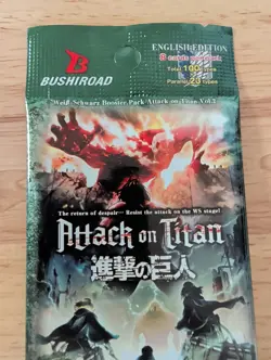 Weiss Schwarz Attack On Titan Vol. 2 English Booster Pack - Image 2
