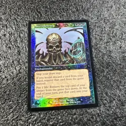 MTG Necropotence - Foil, Light Play, English Deckmasters - Excellent ! - Image 1