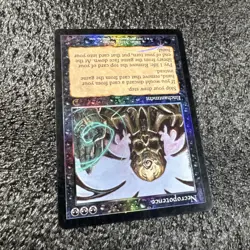 MTG Necropotence - Foil, Light Play, English Deckmasters - Excellent ! - Image 3