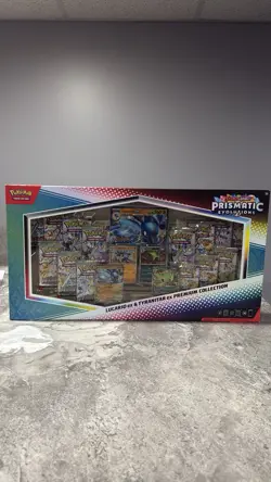 Pokemon Lucario Ex & Tyranitar Ex Premium Collection Sam’s Club - Sealed In Hand - Image 1