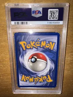 Pokemon Mr. Mime 06/64 1999 Unlimited Jungle Holo No Symbol Misprint! PSA 2 GOOD - Image 2