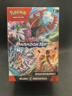 Pokemon TCG S&V Paradox Rift Sealed Booster Bundle (6 Booster Packs) - Image 1