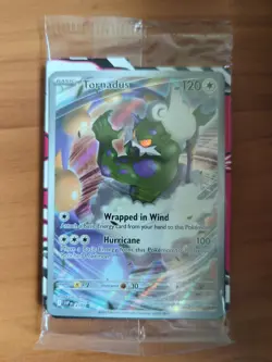 Pokemon Tornadus 210 Promo White Flare Sealed - Image 1