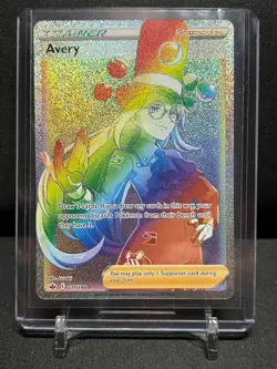 Avery 211/198 Rainbow Secret Rare Pokemon 2021 Chilling Reign LP/NM - Image 1