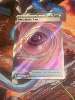 Pokemon TCG Perfect Order WONDROUS PATCH Ultra Rare Item 177/088 Mint - Image 1