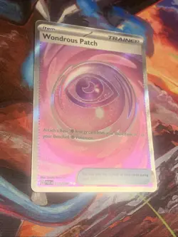 Pokemon TCG Perfect Order WONDROUS PATCH Ultra Rare Item 177/088 Mint - Image 3