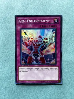 Yugioh Gem-Enhancement HA05-EN029 Hidden Arsenal 5 1st Edition Konami - Image 2
