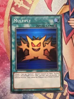 Yugioh TCG Multiply Super Rare AC19-EN002 1st Ed NM/M - Image 1