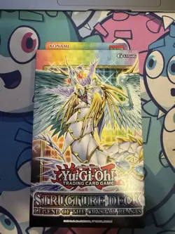YUGIOH STRUCTURE DECK LEGEND OF THE CRYSTAL BEASTS 1ST SEALED! - Image 1