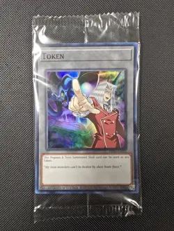 Konami Yu-Gi-Oh! Token Pegasus & Toon Summoned Skull Holo Promo TKN4-EN032 EN - Image 1