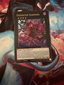 Yugioh! Exosister Karmael BPRO-EN044 Burst Protocol 1st Edition NM - Image 1