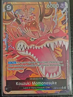 One Piece TCG OP16-085 Kouzuki Momonosuke Alt R Alternate Art The Time of Battle - Image 1