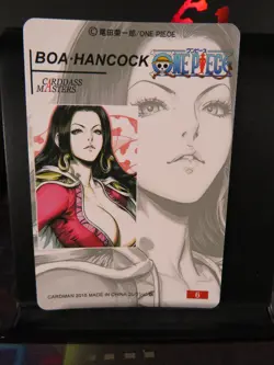 Boa Hancock One Piece Art Card Rare Holo Laser Collectible Anime Manga CCG NM - Image 3
