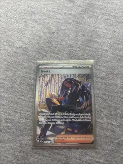 Pokemon TCG Geeta Obsidian Flames Holo Special Illustration Rare Card 226/197 - Image 1
