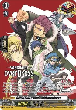 CARDFIGHT!! VANGUARD overDress PR D Promo Cards D-PR/001EN MP - Image 1
