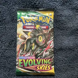 Pokemon TCG Sword & Shield Evolving Skies Booster Pack Factory Sealed Random 820650808777 - Image 1