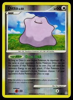 Pokemon Card - Ditto Legends Awakened 27/146 Reverse Holo Rare - Image 1