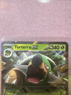 Pokemon TCG Torterra EX Double Rare Holo Card 012/162 Temporal Forces - Image 2