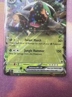 Pokemon TCG Torterra EX Double Rare Holo Card 012/162 Temporal Forces - Image 3