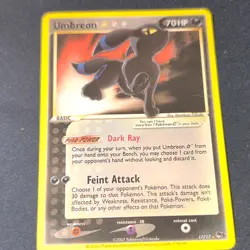 Umbreon POP Series 5 17/17 Holo Rare Pokemon TCG Card English 2007 70 HP - Image 2