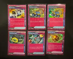 Pokemon TCG ACE SPEC Trainer 6 Card Lot Secret Box + 2x precious trolley - Image 1