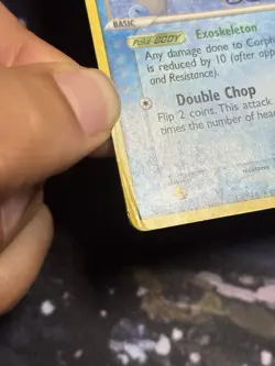Corphish Reverse Holo 57/107 Ex Deoxys Stamped Pokemon Card MP - Image 5