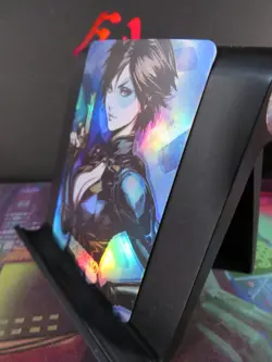 Domino Marvel Art Card Rare Holo Collectible Comic Character CCG NM Deadpool - Image 2
