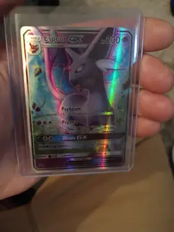 Espeon GX SM35 Sm Holo pokemon card Perfect condition - Image 2