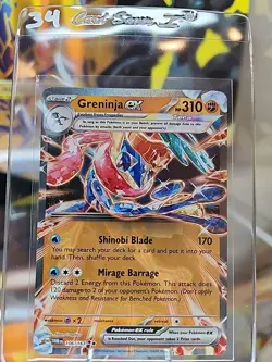 Greninja EX 106/167 Double Rare - Twilight Masquerade - Pokemon TCG Card - NM - Image 2