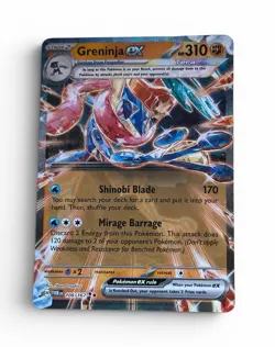 Greninja EX 106/167 Double Rare - Twilight Masquerade - Pokemon TCG Card - NM - Image 1