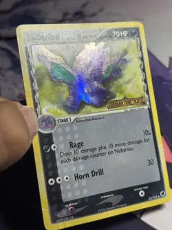Nidorino Delta Species 35/101 Ex Dragon Frontiers Reverse Stamped Holo Card HP - Image 4