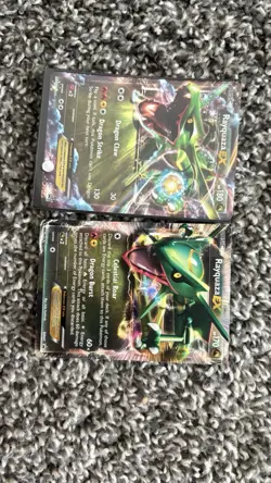 Pokemon TCG Black Star Promo Lot of 2 Rayquaza EX BW47 XY73 - Image 1