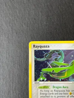 Rayquaza 22/107 *Swirl* Holo Rare Deck Exclusive Pokemon Card - Deoxys Set - Image 4