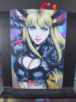 Magik Illyana Marvel Art Card Rare Holo Collectible Comic Character CCG NM - Image 1