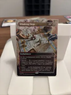 Windcrag Siege (Borderless) Tarkir: Dragonstorm Regular - Image 1