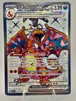 1x Charizard ex - 215/197 - Ultra Rare NM-Mint Pokemon SV03 - Obsidian Flames - Image 1