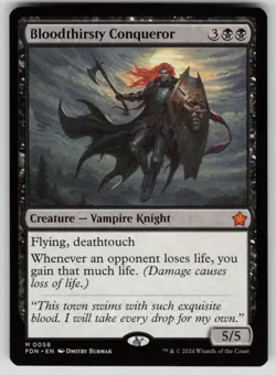 Bloodthirsty Conqueror Normal M Foundations 58 NM - Image 1