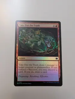 MTG - Take Out The Trash (Foil) - Bloomburrow NM/M Condition - Image 1