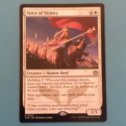 Wizards of the Coast Voice of Victory 0033 Tarkir: Dragonstorm Rare EN - Image 1