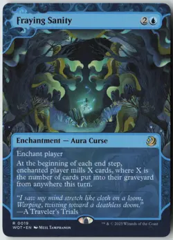Fraying Sanity R Wilds of Eldraine: Enchanting Tales 19 NM - Image 1