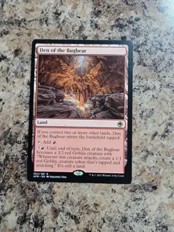 MTG Den of the Bugbear (254/524) Adventures in the Forgotten Realms NM EDH - Image 1