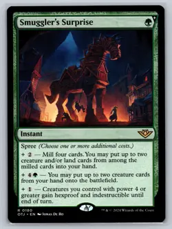 MTG OTJ #180 Smuggler's Surprise Rare Instant - Image 1