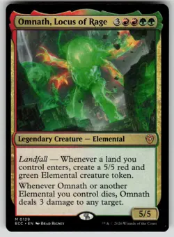 Omnath, Locus of Rage Mythic Commander: Lorwyn Eclipsed 129 MTG Near Mint 2026 - Image 1