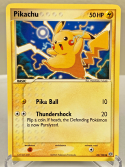 Pikachu 60/106 - EX Emerald Set Pokemon Card - Near Mint - Image 1