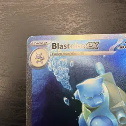 Pokemon Scarlet & Violet 151 TCG Blastoise EX 200/165 SIR Special Illustration - Image 2