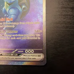 Pokemon Scarlet & Violet 151 TCG Blastoise EX 200/165 SIR Special Illustration - Image 4