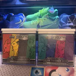 Pokemon Center Evolving Skies Elite Trainer Boxes Full Set-ETB’S cased since new - Image 2