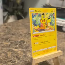 Pokemon Pikachu 052/196 Lost Origin Regular Common Basic 60HP Pika Dash Whimsy … - Image 2