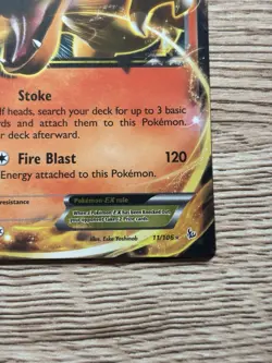 Charizard EX 11/106 Holo EX Rare Flashfire Pokemon Holo Near Mint - Image 4